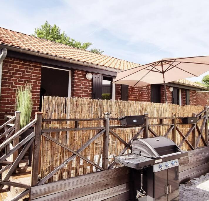 Studio Independant Avec Terrasse Vue Jardin Beauchamps  Luaran gambar